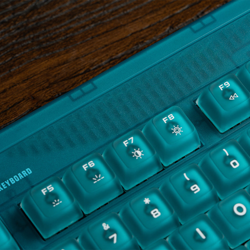 8BitDo Retro 87 Keyboard - Clear Blue image 15